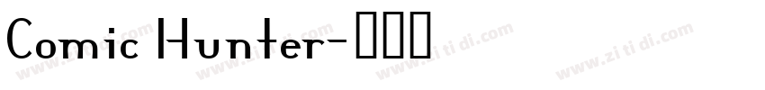 Comic Hunter字体转换